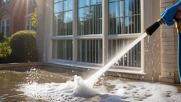 Pressure washing